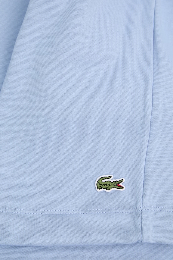 Lacoste szorty dresowe męskie z bawełną niebieski GH9627
