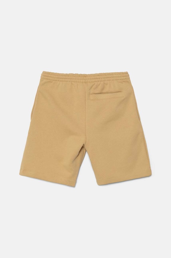 Lacoste szorty dresowe męskie z bawełną GH9627 beżowy SS26