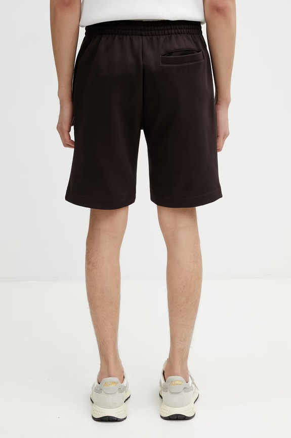 Îmbrăcăminte Lacoste pantaloni scurți de trening cu bumbac pentru bărbați GH9627 maro