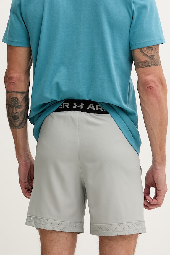 Oblečenie Under Armour športové šortky pánske Vanish Woven 1373718 sivá