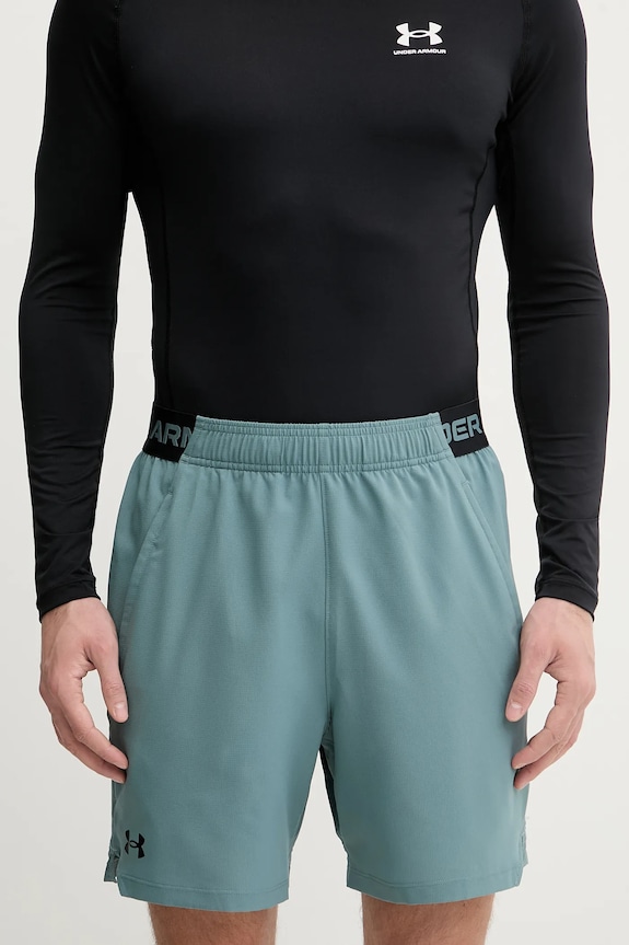Under Armour σορτς αθλητικά ανδρικά Vanish Woven πράσινο 1373718