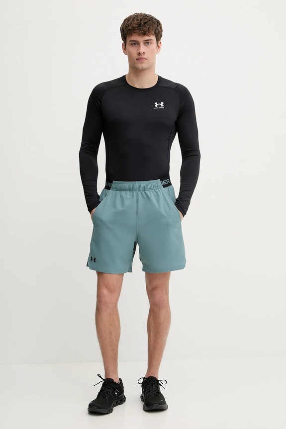 Under Armour σορτς αθλητικά ανδρικά Vanish Woven 1373718 πράσινο SS26
