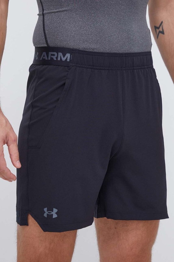 Under Armour σορτς αθλητικά Ανδρικά Vanish Woven ύφασμα μαύρο 1373718