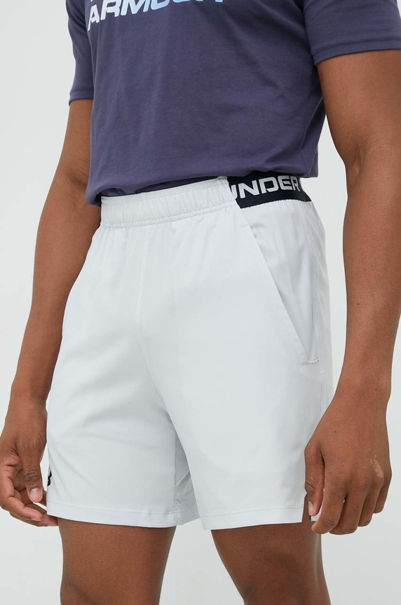 Under Armour σορτς αθλητικά Ανδρικά Vanish Woven ύφασμα γκρί 1373718