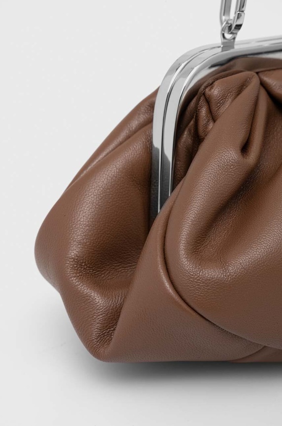 Accessori Weekend Max Mara pochette di pelle 2425516074600 marrone