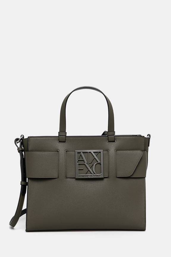 Сумочка Armani Exchange не вмещает А4 зелёный 942689.0A874