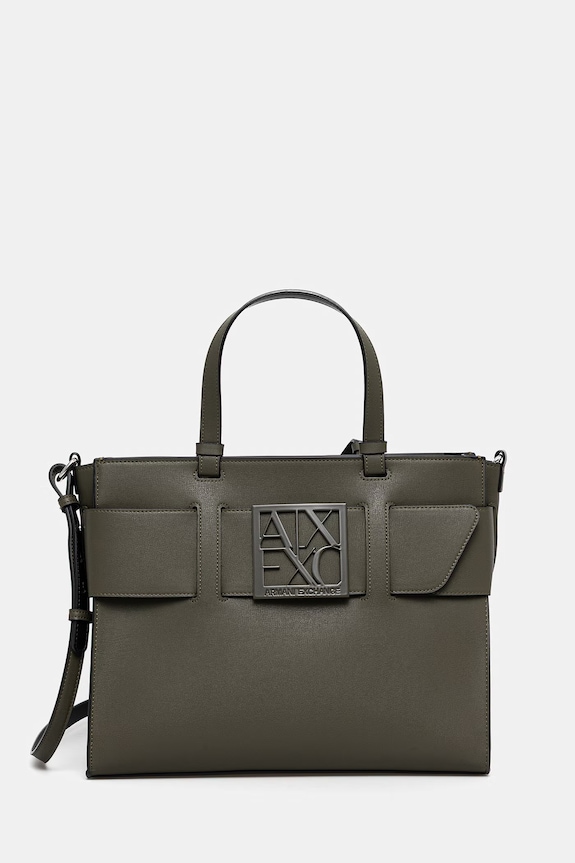 Сумочка Armani Exchange не вмещает А4 зелёный 942689.0A874