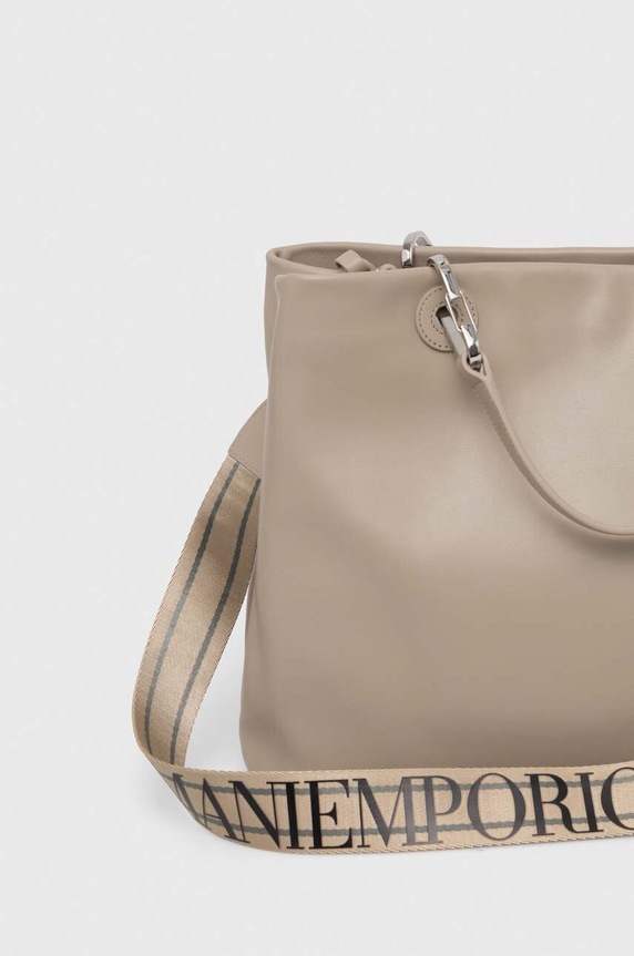 Accessori Emporio Armani borsa a mano in pelle Y3D165.Y478E.NOS beige