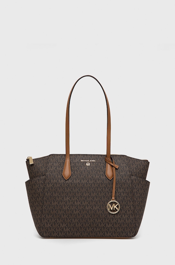MICHAEL Michael Kors torebka 30S2G6AT2B nie mieści A4 brązowy 30S2G6AT2B