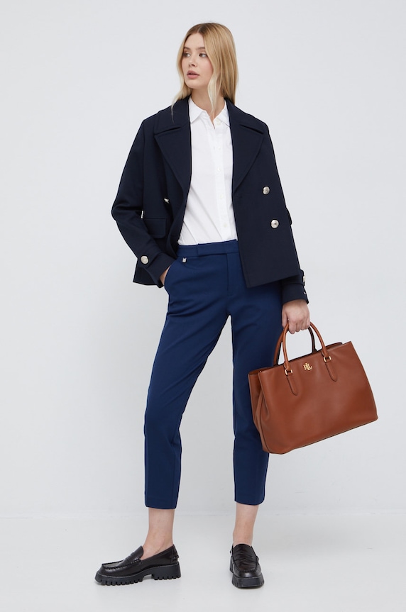 Kožna torba Lauren Ralph Lauren 431876724005