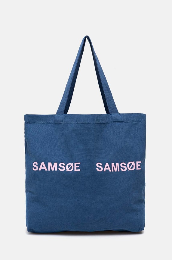 Samsoe Samsoe torebka FRINKA niebieski F20300113