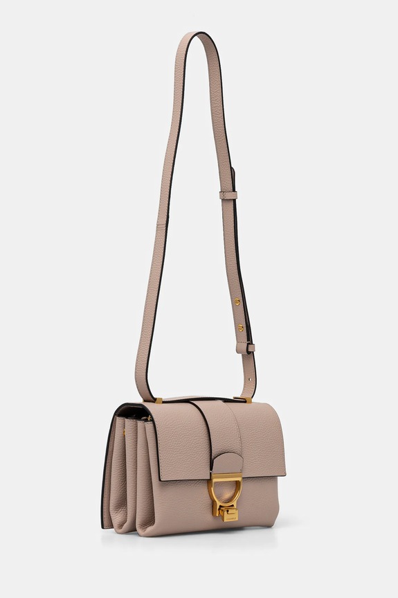 Coccinelle bőr táska E1.MD5.12.07.01 bézs AW25