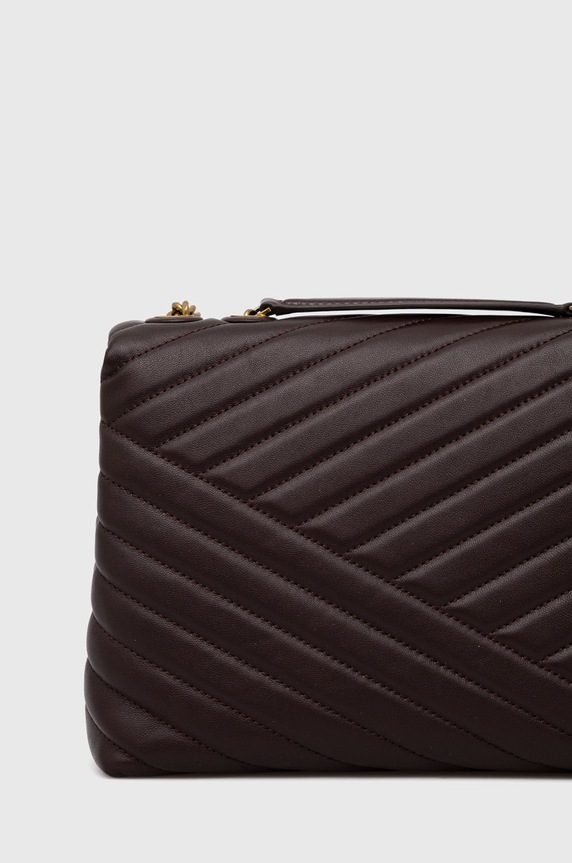 Akcesoria Tory Burch torebka skórzana 90446.616 brązowy