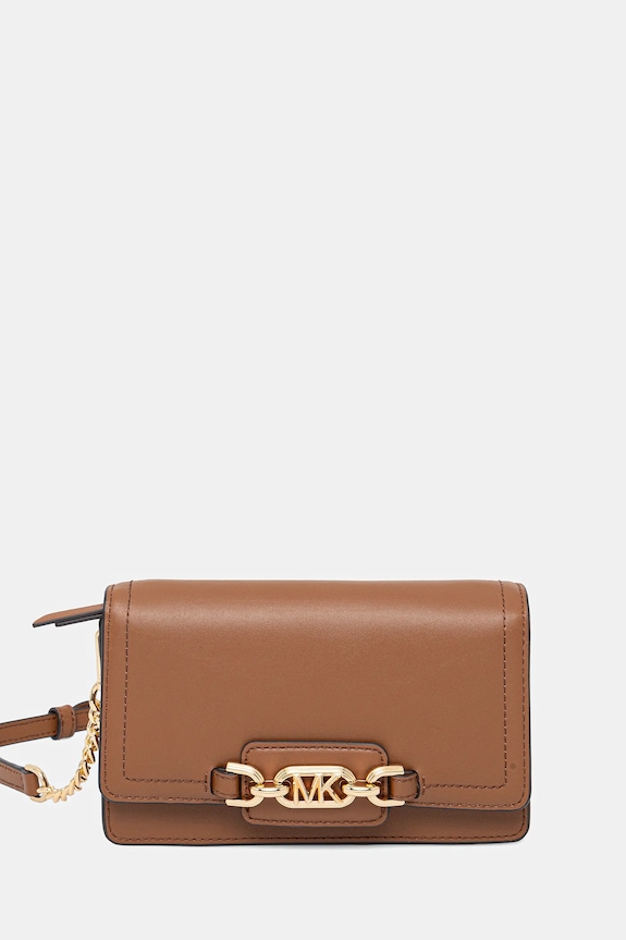 MICHAEL Michael Kors poseta de piele uni maro 32F2G7HC1L