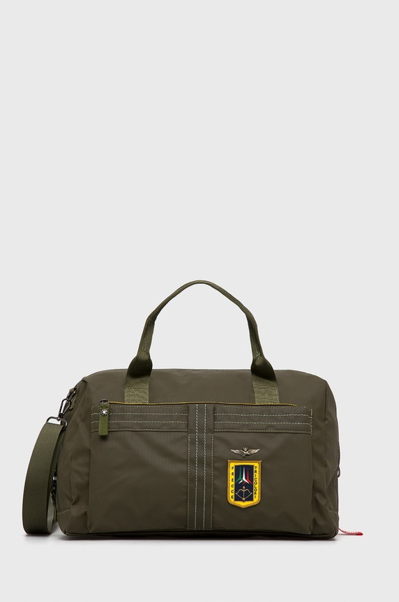 Taška Aeronautica Militare 41 x 23 x 16 cm textilní zelená AM346