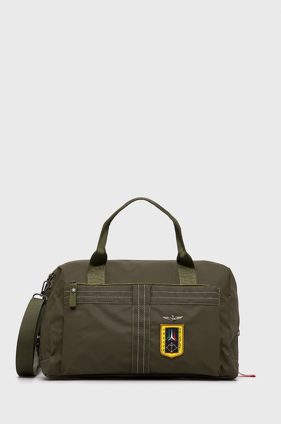 Taška Aeronautica Militare 41 x 23 x 16 cm textilní zelená AM346