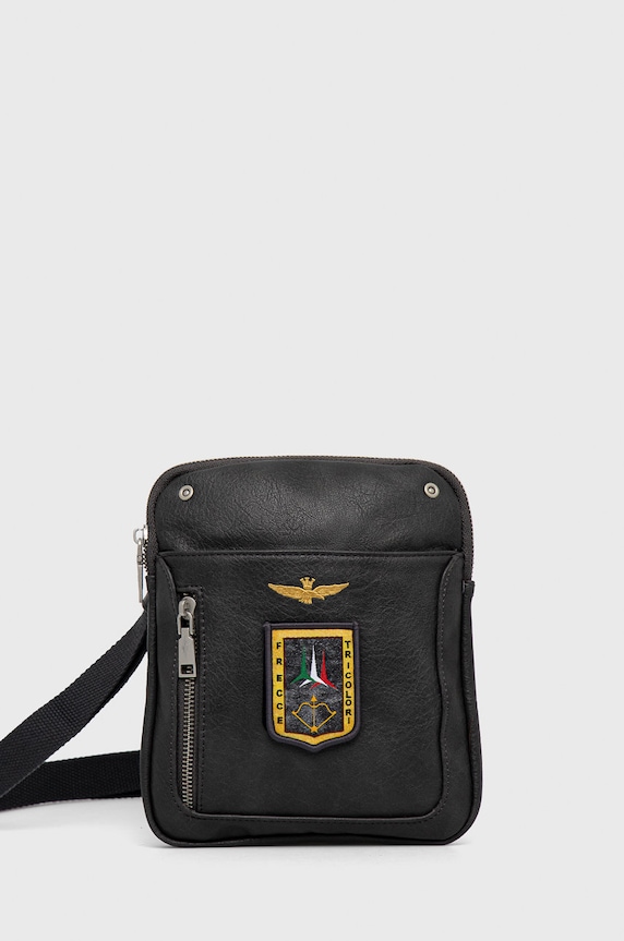 Aeronautica Militare saszetka aplikacja szary AM470