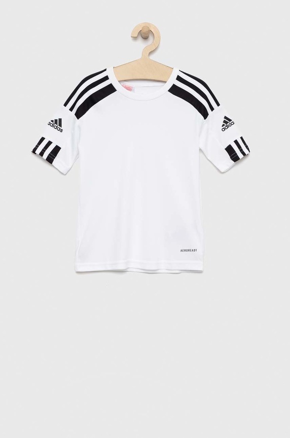 detské tričko adidas Performance potlač biela GN5738