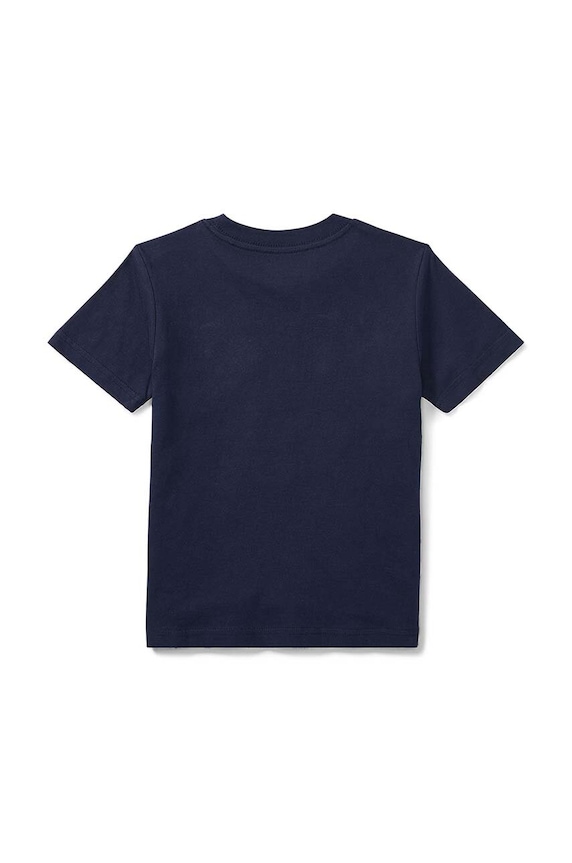 Polo Ralph Lauren t-shirt in cotone per bambini 322832904037 blu navy AA00