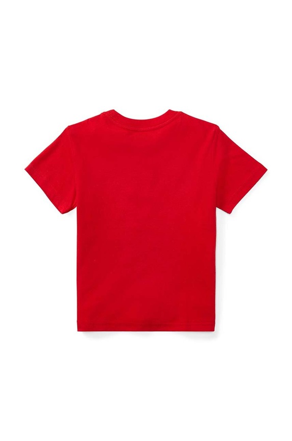 Polo Ralph Lauren tricou de bumbac pentru copii 322832904038 rosu AA00