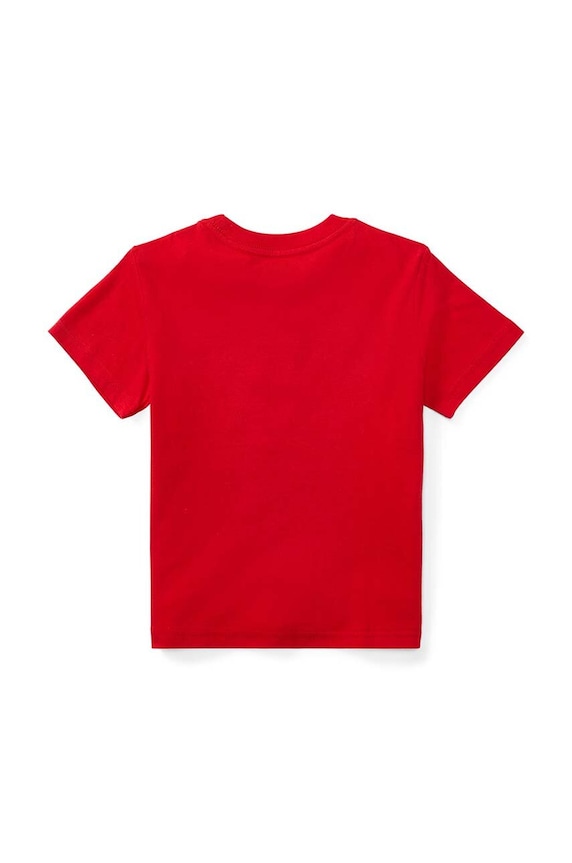Polo Ralph Lauren tricou de bumbac pentru copii 322832904038 rosu AA00