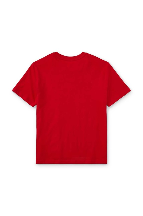 Dječja pamučna majica kratkih rukava Polo Ralph Lauren 323832904038 crvena AW22