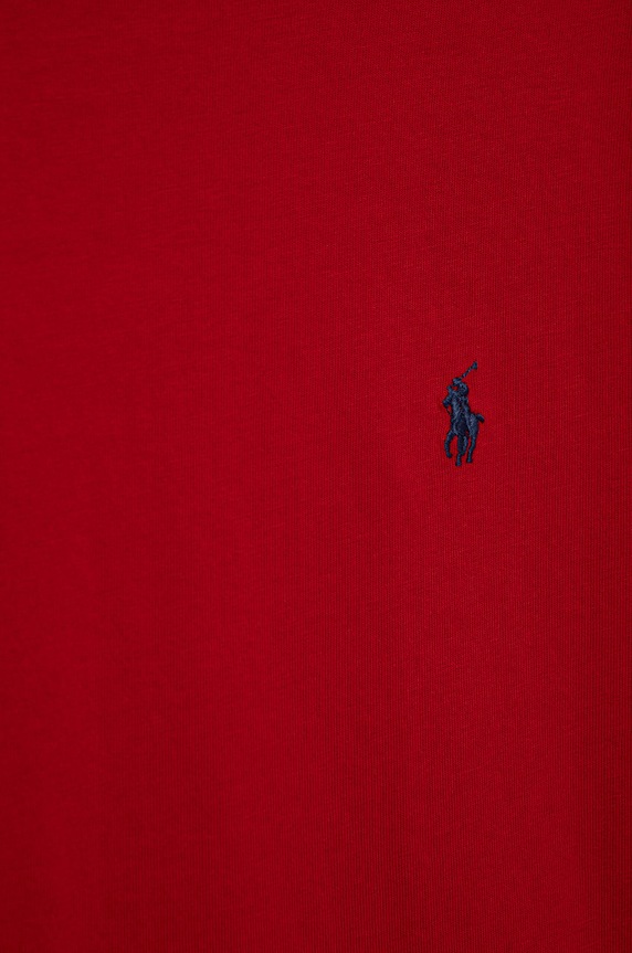 Dječaci Dječja pamučna majica kratkih rukava Polo Ralph Lauren 323832904038 crvena