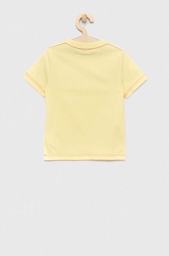 Marc Jacobs t-shirt bawełniany dziecięcy W25541.86.108 żółty AW22