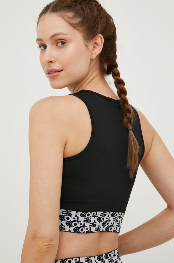 Ρούχα Top The Kooples FDEB25008K μαύρο