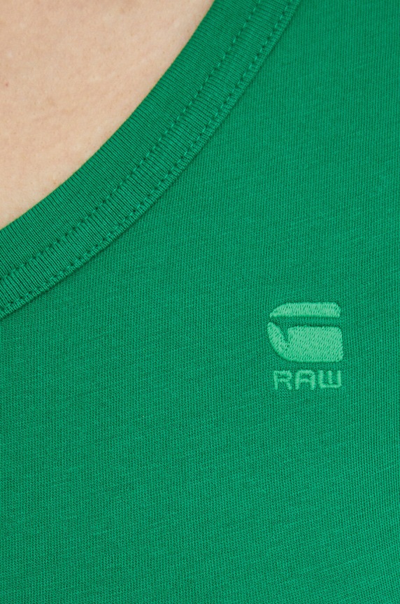 Pamučna majica G-Star Raw D21314.4107 zelena
