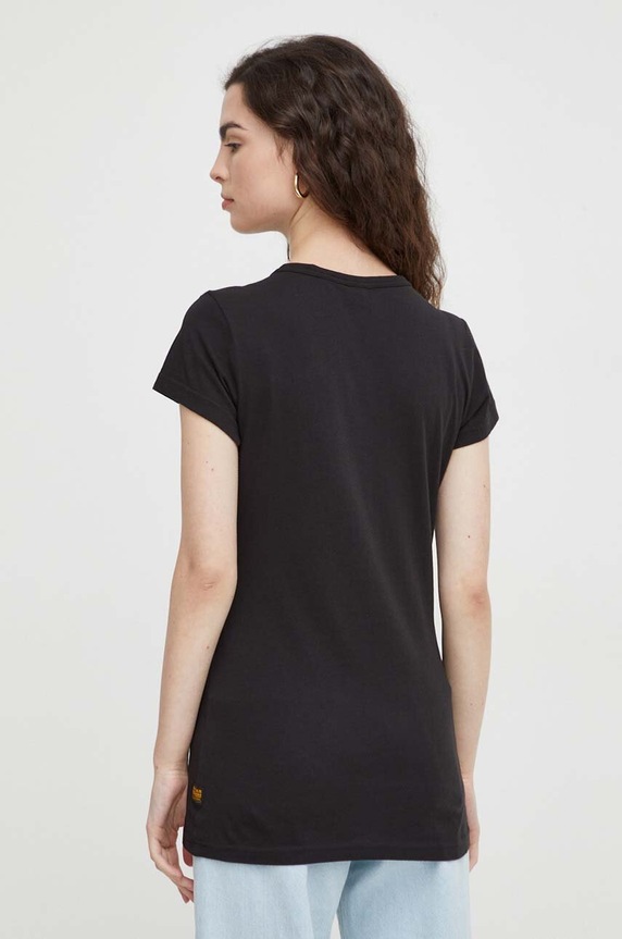 Abbigliamento G-Star t-shirt in cotone D21314.4107 nero