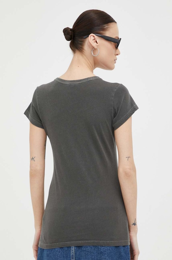 Odzież G-Star t-shirt bawełniany D21314.B059 szary