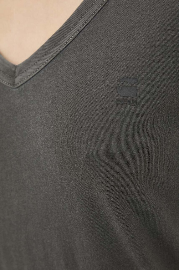 G-Star t-shirt bawełniany D21314.B059 szary