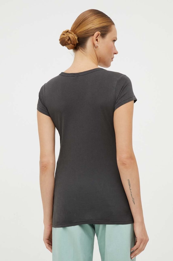 Pamučna majica G-Star D21314.B059 siva AA00