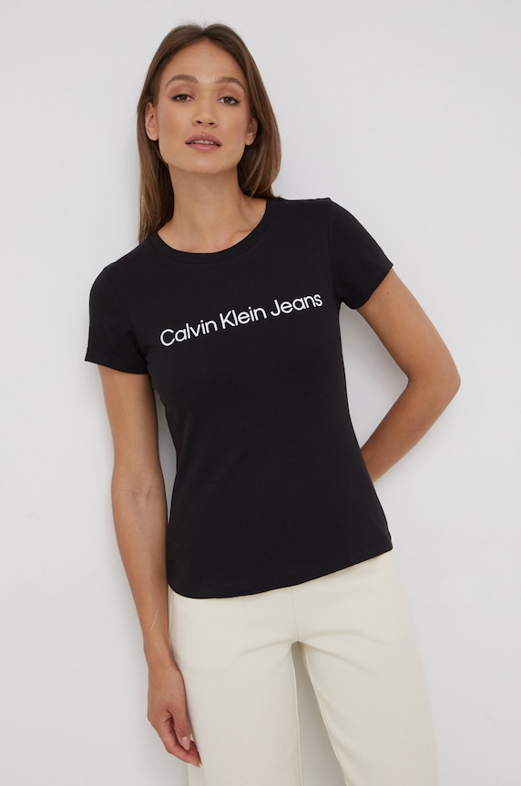 Calvin Klein Jeans pamut póló (2 db) J20J220161.9BYY fehér AW22