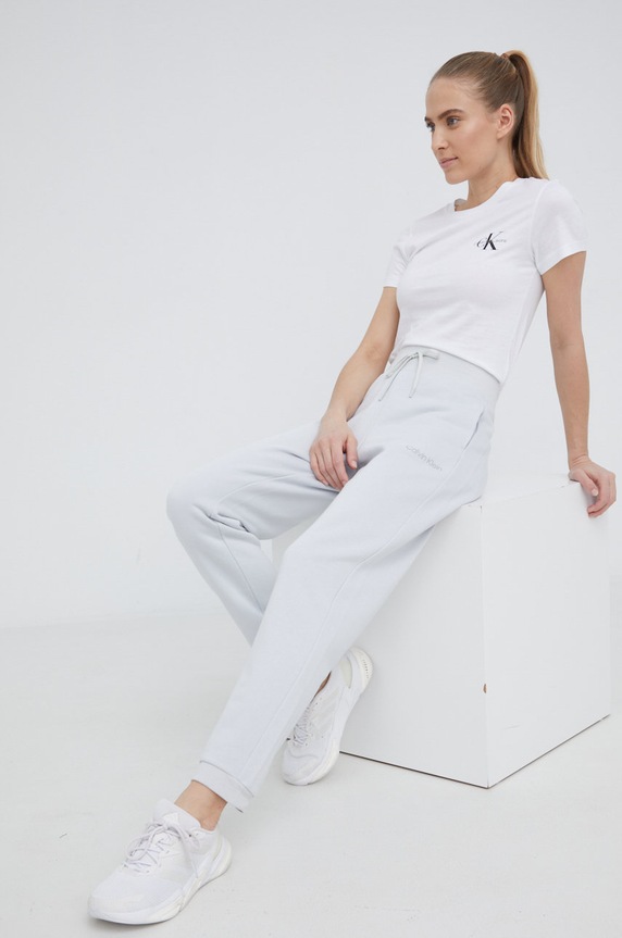 Odzież Calvin Klein Jeans t-shirt bawełniany (2-pack) J20J219734.9BYY różowy