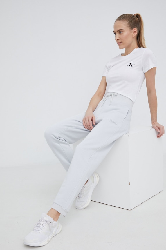 Odzież Calvin Klein Jeans t-shirt bawełniany (2-pack) J20J219734.9BYY różowy