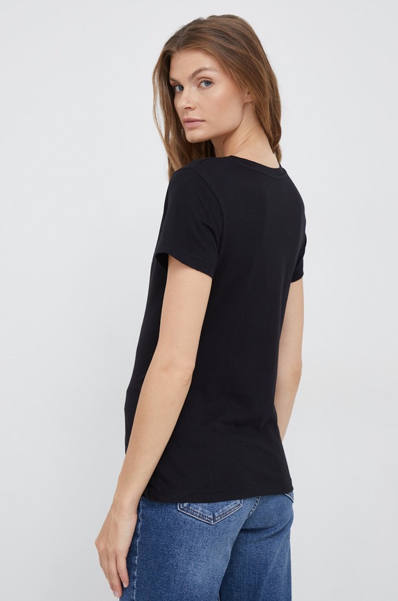 Odzież Calvin Klein Jeans t-shirt bawełniany (2-pack) J20J219734.9BYY czarny