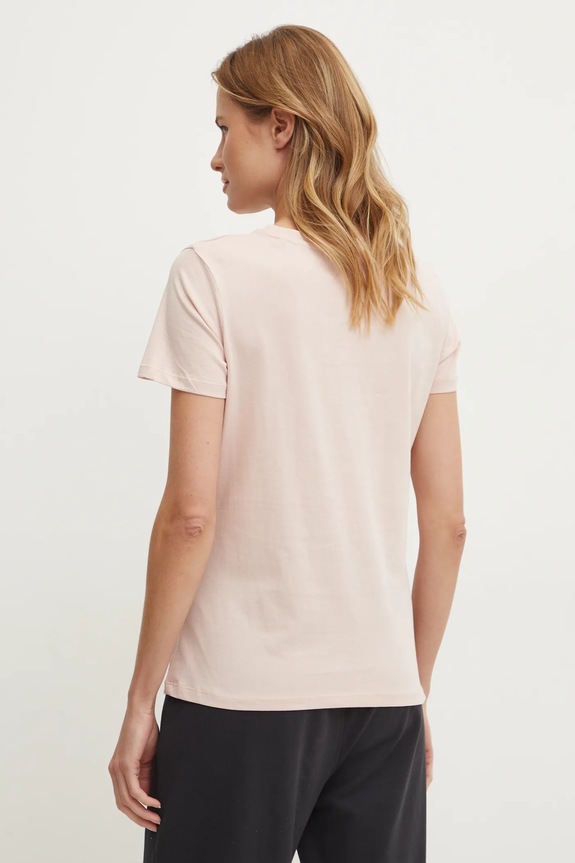 Odzież Guess t-shirt bawełniany V2YI07.K8HM0 różowy