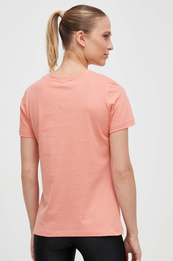 Odzież Guess t-shirt bawełniany ADELE V2YI07.K8HM0 pomarańczowy