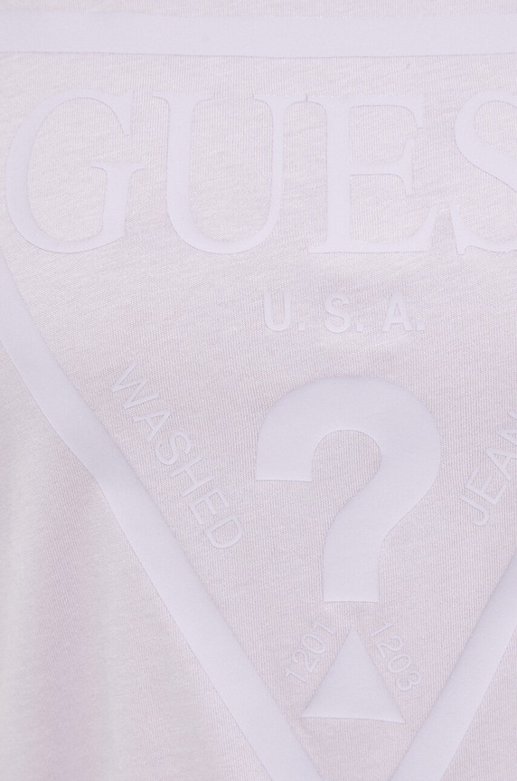 Guess tricou din bumbac ADELE V2YI07.K8HM0 violet