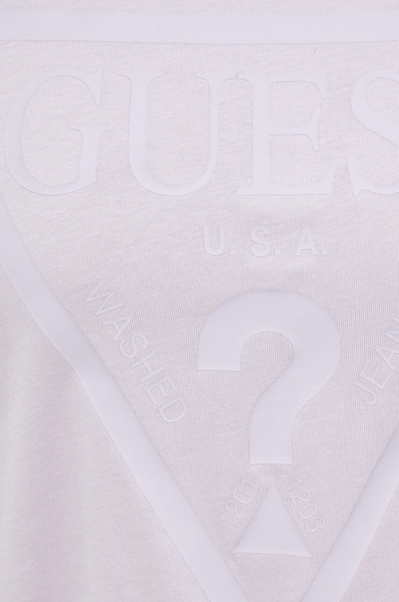 Guess tricou din bumbac ADELE V2YI07.K8HM0 violet