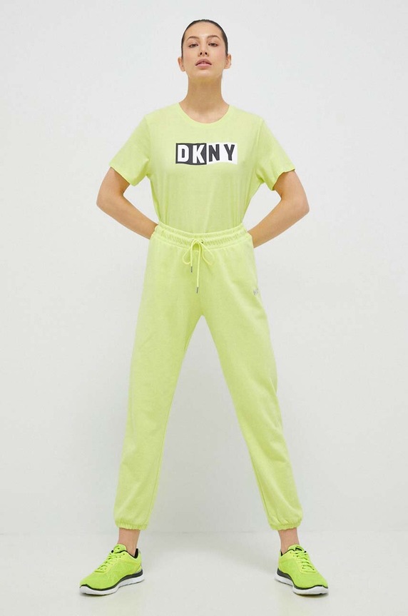 Dkny t-shirt DP2T5894 zielony SS23