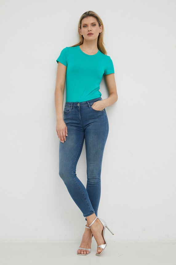 Patrizia Pepe t-shirt CM1419.J013 zielony AA00