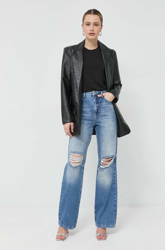 Μπλουζάκι Patrizia Pepe CM1419.J013 μαύρο AA00