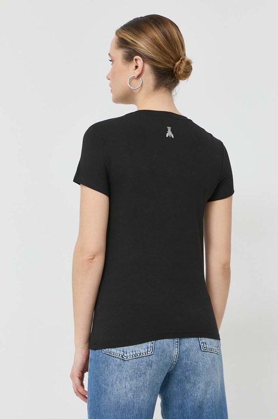 Μπλουζάκι Patrizia Pepe μαύρο CM1419.J013