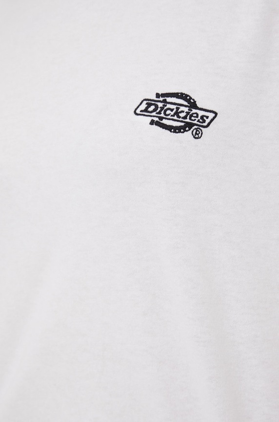 Bavlnené tričko Dickies DK0A4Y1BWHX1 biela
