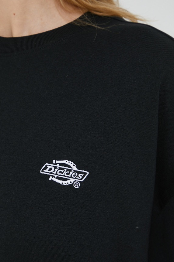 Bavlnené tričko Dickies DK0A4Y1BBLK1 čierna