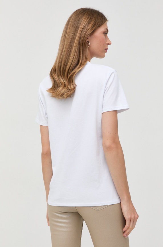 Odzież Guess t-shirt bawełniany W2BI69.K8FQ1 biały