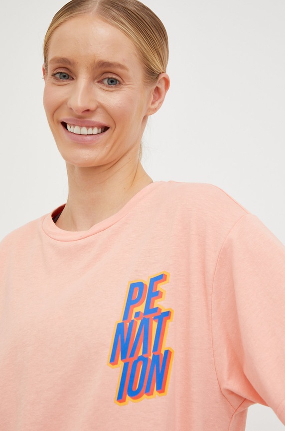 Μπλουζάκι P.E Nation πορτοκαλί 22PE3T309